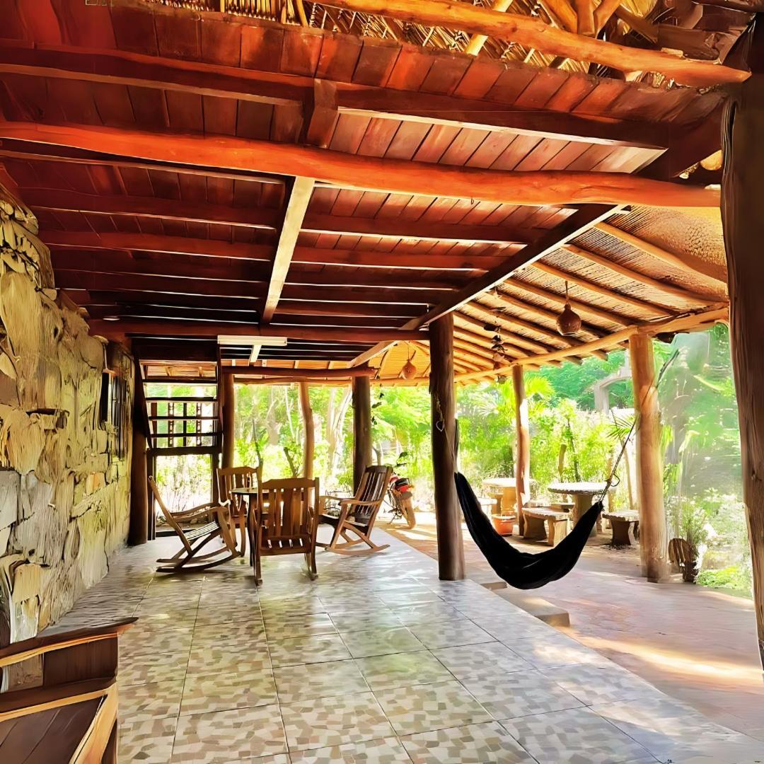 Las Chelitas Popoyo Beach Club Eksteriør billede