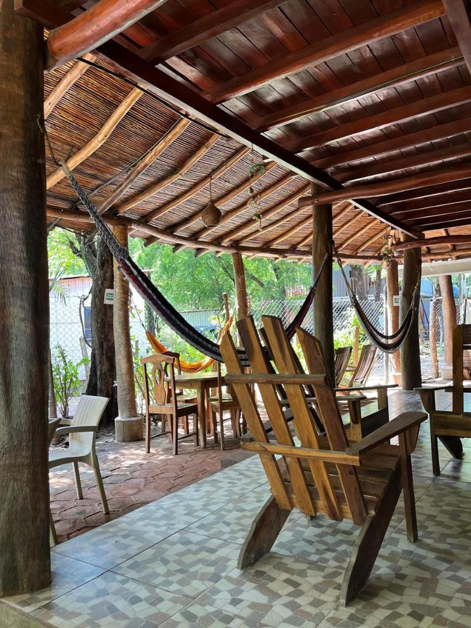 Las Chelitas Popoyo Beach Club Eksteriør billede
